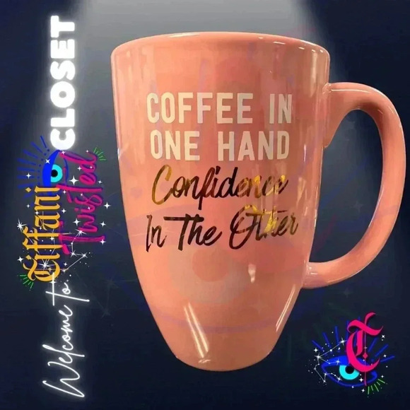 "Coffee in One Hand, Confidence in the Other" Mug – Motivational and Stylish - Picture 2 of 3